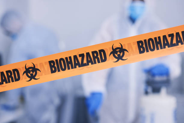 Professional Infectious Disease Decontamination technician working in Neshanic Station, NJ